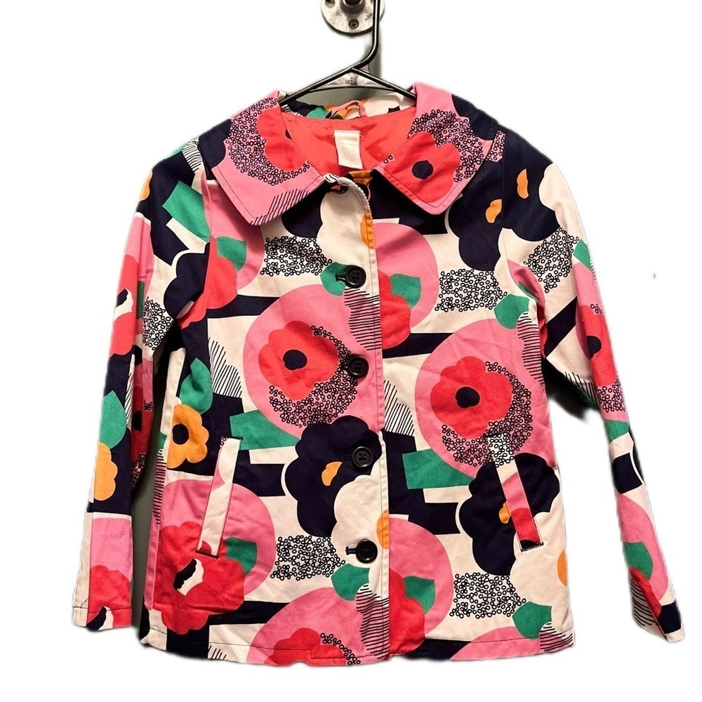 Gymboree size medium (7-8) girls floral jacket